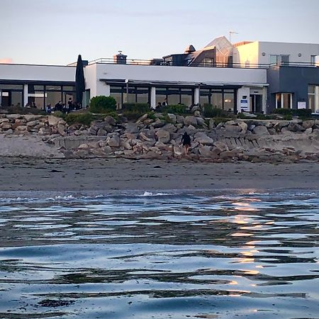Logis Hotel & Restaurant Les Mouettes - Larmor Plage, Proche De Lorient Exterior foto
