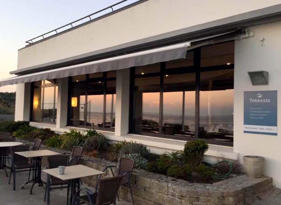 Logis Hotel & Restaurant Les Mouettes - Larmor Plage, Proche De Lorient Exterior foto
